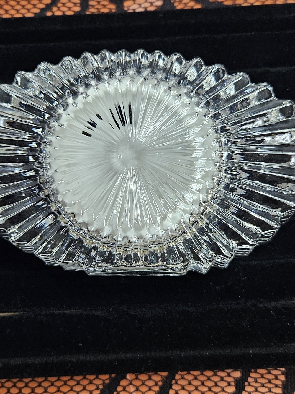 Shannon Crystal Lead Crystal Desk Clock Vintage Style Mantel Clock - Picture 3 of 7